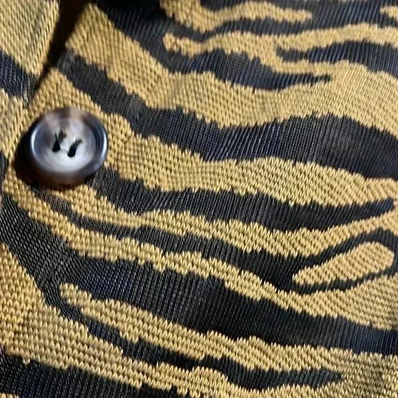 NWOT Free People Us and Them Tiger-Jacquard
Shift Dress - Picture 5 of 8